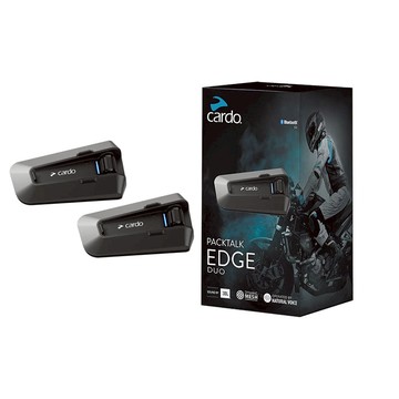 Cardo PACKTALK EDGE 安全帽通訊藍牙耳機 (雙入組) 雙入組