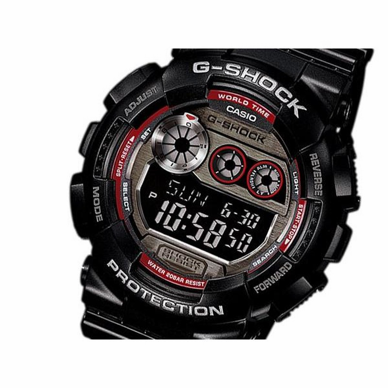 カシオ G-ショック メンズ LEDバックライト 腕時計 GD-120TS-1JF 国内