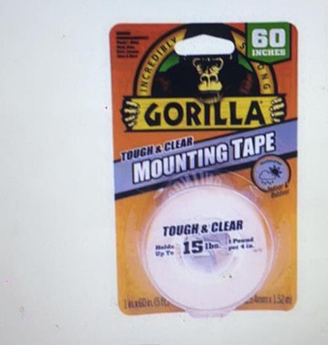 [COSCO代購6] W132251 金剛高負重透明雙面膠帶四入組