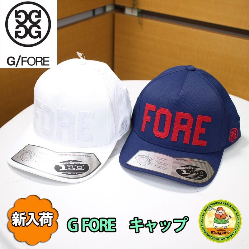 新入荷G FORE ジーフォア ビックロゴCAP ブラック アクセサリー | www