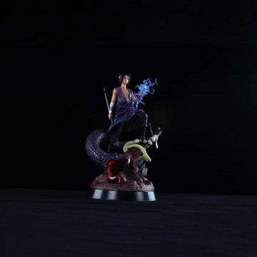 火影 GK 燃風佐助 雙頭雕可替換 通靈萬蛇佐助雕像