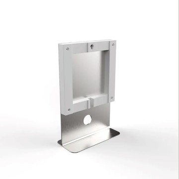 德國 QLOCKTWO文字時鐘 45x45 金屬立架 （石材材質面板用） - 黑色