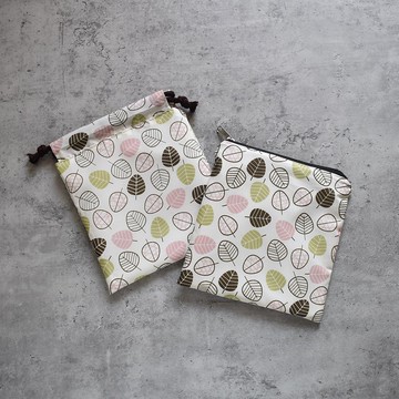 旅行防水收納袋15x15(2入)_小葉飄飄