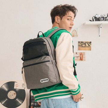 【OUTDOOR】風格前線-14吋電腦後背包-碳灰色 OD225009CL