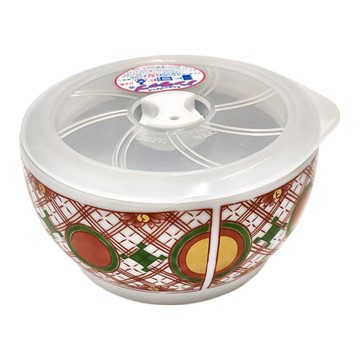 日本製佐和陶瓷 有田赤金丸保鮮盒 12 x 6cm 430ml  1個