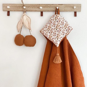 兒童室內裝飾品墻面小櫻桃掛件 ins潮卡通布藝墻上裝飾品跨境貨源