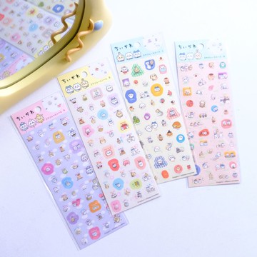 《吉伊卡哇》☆嗚哇哇嗚哇☆｜🇯🇵透明手帳貼紙 ちいかわ