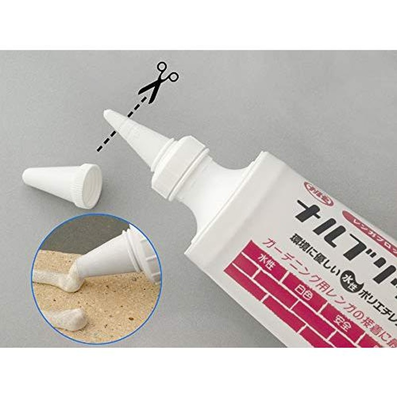 成瀬化学 レンガ接着剤ナルブリック700g ホワイト | LINEショッピング