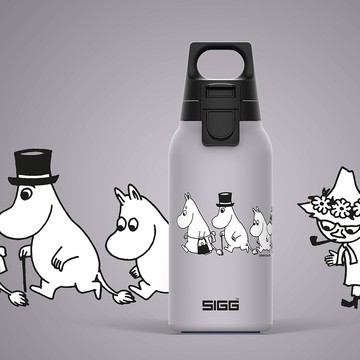 【瑞士SIGG】瑞士百年SIGG x Moomin 輕量保溫瓶 330ml - 嚕嚕米散步去  9033.00 SIGG x Moomin H&C ONE Light 0.33ml - walk