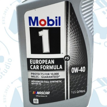 《油工坊》MOBIL 1 EUROPEAN CAR FORMULA 0W40 全合成 機油 美國 SN