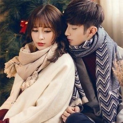 マフラーペアルックカップルストールペアメンズレディース彼女韓国風レディースマフラー大判防寒対策秋冬お揃い可愛いロングマ 通販 Lineポイント最大get Lineショッピング