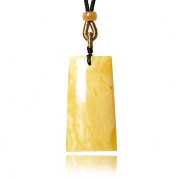 【正佳珠寶】 蜜蠟琥珀 頂級白金滿蜜 14g 平安無事牌 蜜蠟琥珀