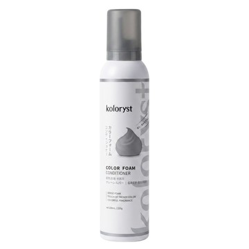 koloryst 蔻樂絲 彩色泡泡慕斯 230ml  卡其灰  1個
