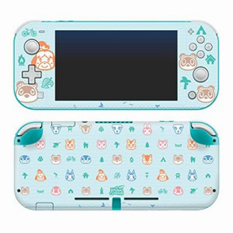 任天堂ライセンス商品 コントローラーギア Nintendo Switch Lite スイッチライト スキンシール あつまれ どうぶつの森 通販 Lineポイント最大6 0 Get Lineショッピング