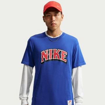 NIKE 短袖上衣 男 T恤 寬鬆 AS U NSW TEE LSE BBALL DUNK 藍 IM9340-417