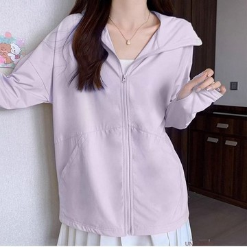 冰絲防曬衣女款外穿夏季薄款冰感防曬衫防紫外綫防曬外套防曬衣女防曬服女防曬外套女防紫外綫防曬衣輕薄防曬衣