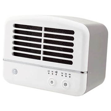 sOlac 人體感應陶瓷電暖器 三檔使用時間 活性碳脫臭網 三重安全防護  SNP-K01W  白色