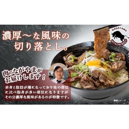 ふるさと納税 宮崎牛バラ切り落とし500g_AA-2501_(都城市) 国産牛肉 ブランド牛 切落とし バラ肉 すき焼き 牛丼 肉じゃが A4ランク A4等級以上 .. 宮崎県都城市