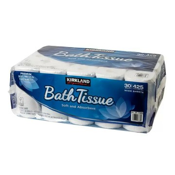 Kirkland Signature 科克蘭 捲筒衛生紙 425張 X 30捲 (兩包裝)