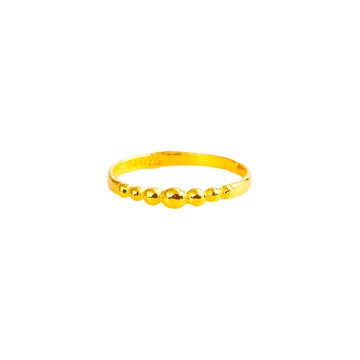 Jove gold JoveGold漾金飾 圓潤黃金戒指