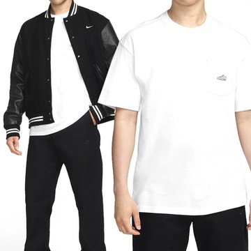 Nike AS M NSW Tee M90 PKT PTCH CNCT 男款 白色 運動 休閒 短袖 FZ5414-100