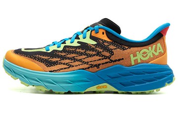 HOKA ONE ONE SPEEDGOAT 5 SOLAR FLARE DIVA BLUE