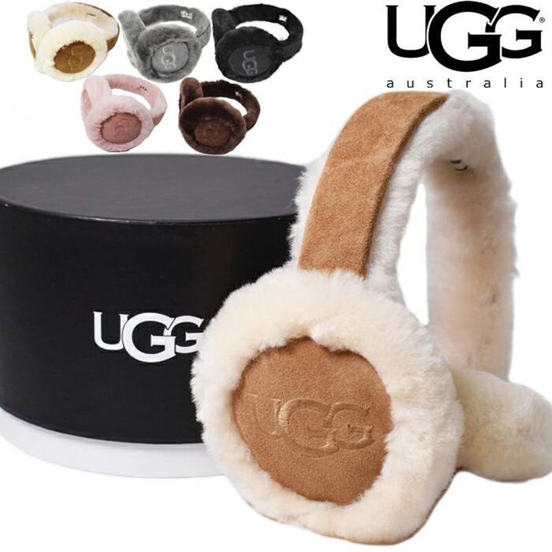UGG EMBROIDERED LOGO EARMUFF イヤーマフラー UGG EMBROIDERED LOGO EARMUFF イヤーマフラー UGG® Embroidered