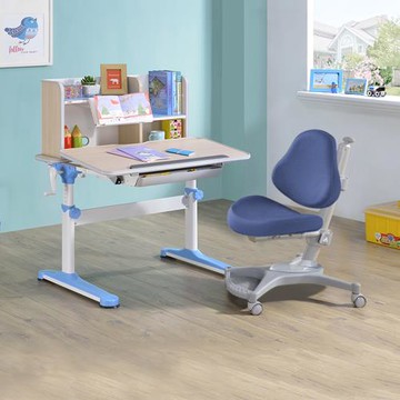 【SingBee 欣美】寬90cm SBC-601 非凡成長雙板桌+桌上書架+139s椅 (書桌椅 兒童桌椅 兒童書桌椅 升降桌)