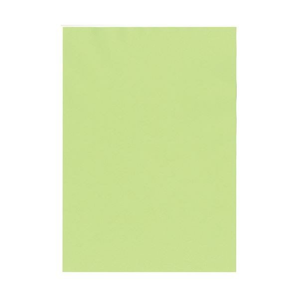 プリンター (まとめ)北越コーポレーション 紀州の色上質A3Y目 薄口 鶯 1冊(500枚)(×3)