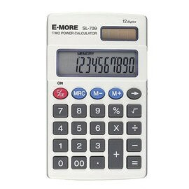 E-MORE SL-709 國家考試商用型12位元專用計算機 12位數 商用型第一類【APP滿額下單10%點數(單一帳號最高1000點)】9/30止