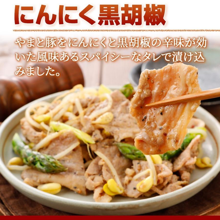 やまと豚 野菜と食べる 味付け肉 3点セット NS-AR [冷凍] お試し お歳暮 豚肉 お肉 食べ物 福袋 詰め合わせ 惣菜 お取り寄せグルメ 食品 内祝い ギフト