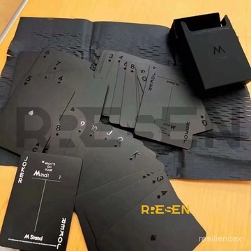 【臺灣出庫】PVC防水撲克 暗黑風撲克牌 高顏值撲克牌 ins風撲克牌 德州撲克 塑膠撲克牌 特技撲克牌 特殊牌 撲克牌