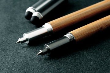 文具好禮開學季 - ECO竹系列書寫觸控兩用中性筆+自動鉛筆組