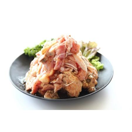 ふるさと納税 ポークタンと鳥もも肉の特製塩ダレ焼肉2kg 福岡県田川市