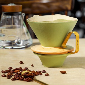 究境咖啡濾杯(3-4人份) |皇家藍 |抹茶綠 |優雅白