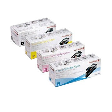 Fuji Xerox CT201591~594 原廠 一黑三彩碳粉匣組