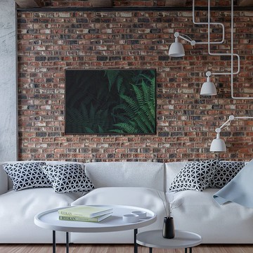 仲夏的交響曲I - 客廳綠植系列掛畫/ 民宿綠意佈置/居家設計