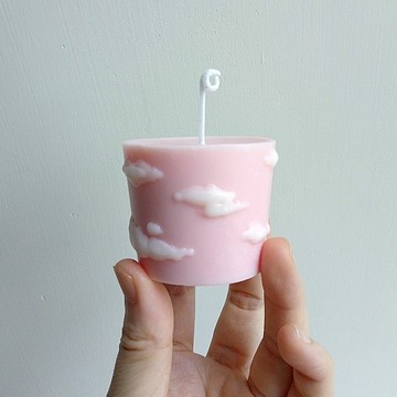 Clouds 花香系 | 茶玫瑰 野薑花 茉莉 | 香氛大豆蠟燭 | 婚禮小物