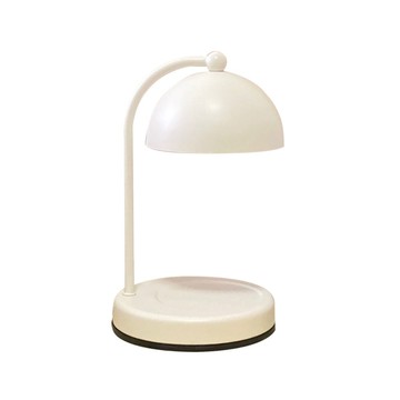 1990選物融蠟燈 現代簡約半圓罩融燭燈 白色款 0.8kg 無煙香氛