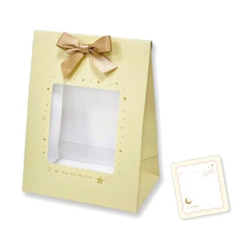 開窗蝴蝶結大禮物袋