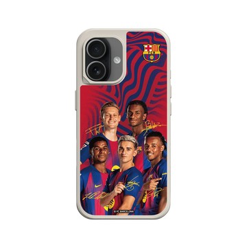 iPhone 17 SolidX 貝殼灰 - FC Barcelona - Next Gen Icons