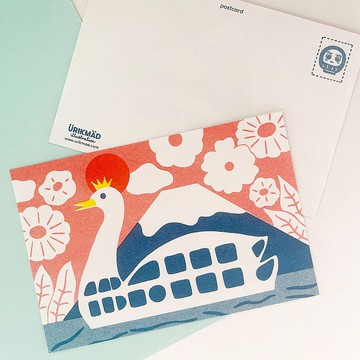 天鵝湖號明信片