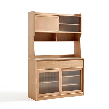 hoi! 林氏木業圓滿多功能岩板1.2M餐邊高櫃 OU5T