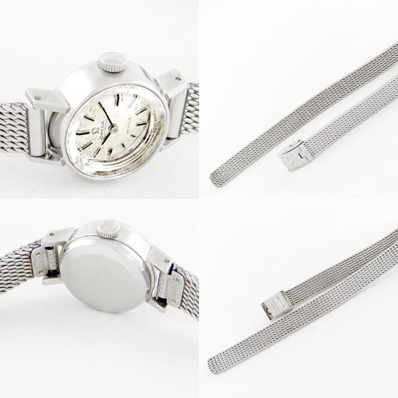 希少品 OMEGA オメガ DeVille デビル 551.038 Cal.661 24石 カットガラス レディース 自動巻き ヴィンテージ |  LINEショッピング