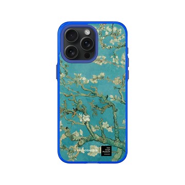 iPhone 15 Pro Max Clear 激光藍 - Van Gogh Museum - 盛開的杏樹