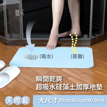 瞬間乾爽硅藻土地墊加強版-大 HLF120-AKT