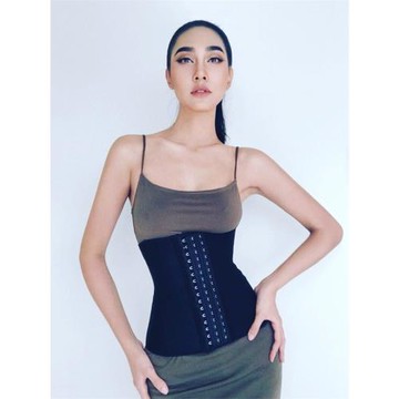 新版25根鋼骨運動束腰帶健美腰封專業健身瘦腰收腹帶強力硬拉腰帶