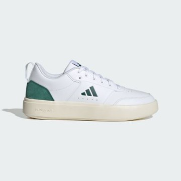Adidas 愛迪達 Park ST Lite [JR9241] 男 休閒鞋 舒適 白綠 皮革 輕量版 柔軟