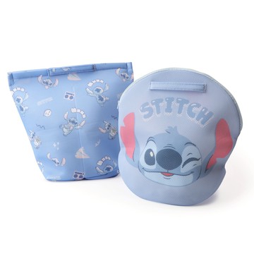 迪士尼史迪奇手提洗衣袋- Norns Original Design 星際寶貝Stitch史迪奇分隔式洗衣袋大容量洗衣網