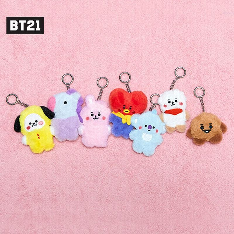 一部翌日発送 BT21 防弾少年団 BTS バンタン キーリング ぬいぐるみ